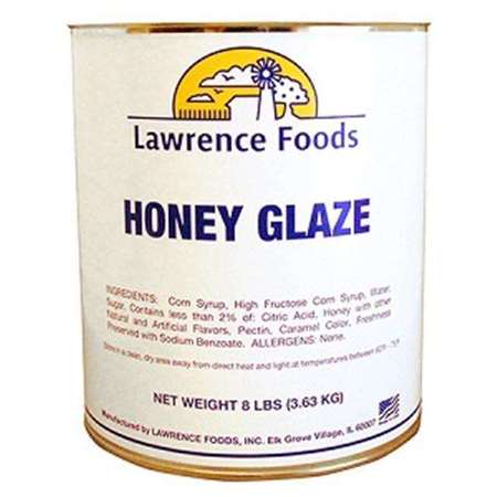 LAWRENCE FOODS Lawrence Foods Honey Glaze #10 Can, PK6 148446
